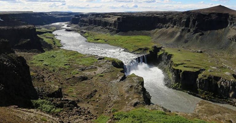 Helgi Gudmundsson Gullfoss waterfall