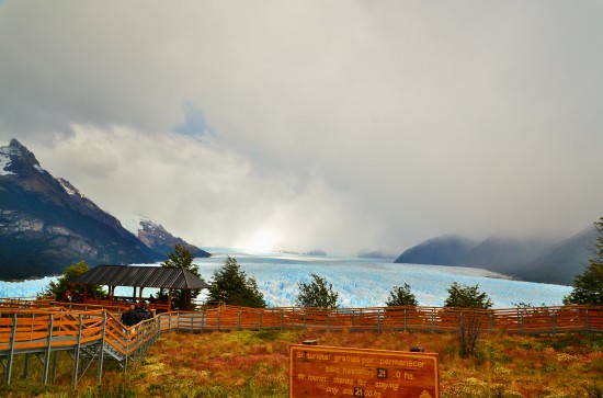 Perito Moreno Glacier entrance