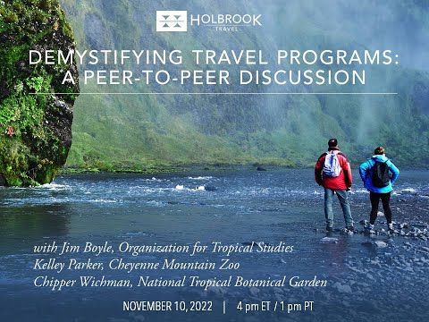 Preview image for the video "Demystifying Travel Programs: A Peer-to-Peer Discussion".