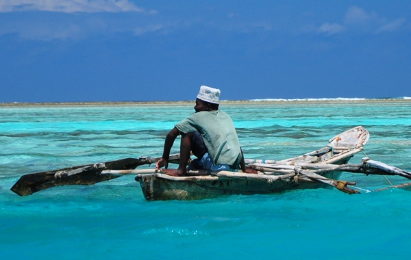 Fisherman in Zanzibar