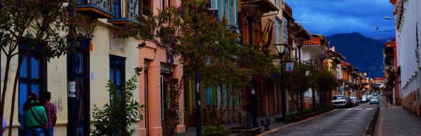 Quito's historical district