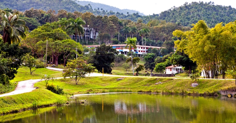 Views of Las Terrazas in Cuba