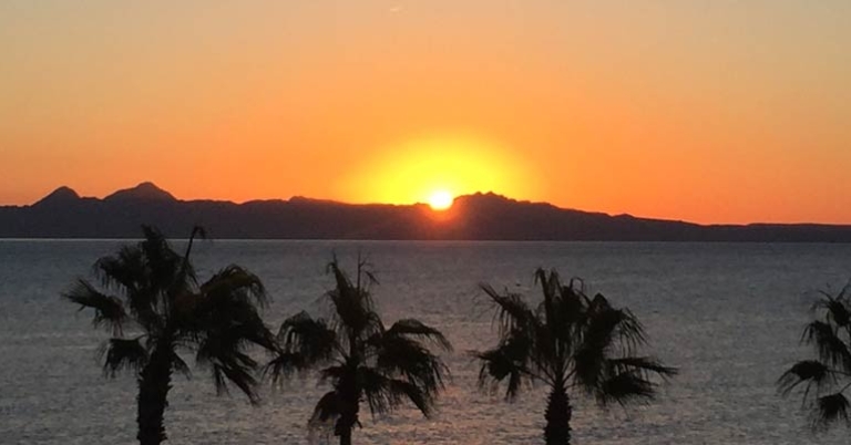 Sunrise over the Sea of Cortez