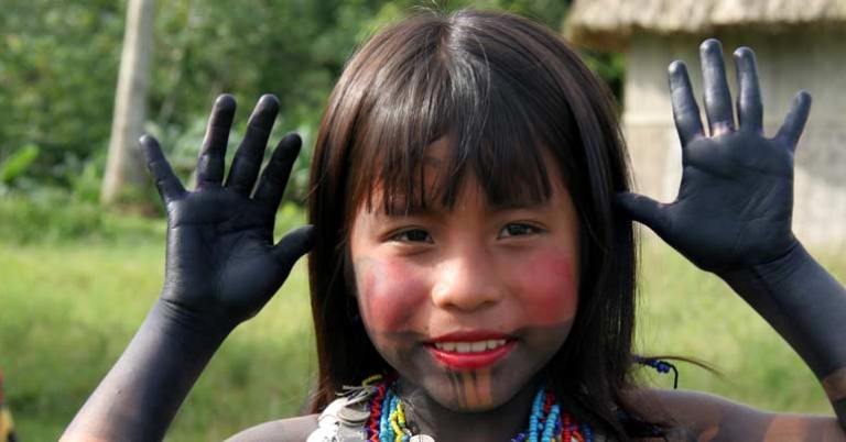 Emberá child