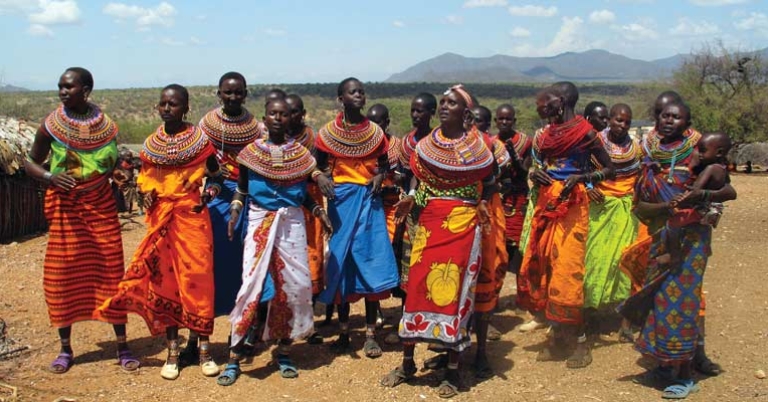 Maasai people in Tanzania