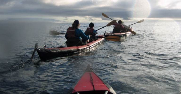 Kayaking in the Galapagos