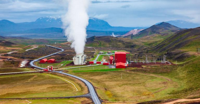Krafla Geothermal Power Plant