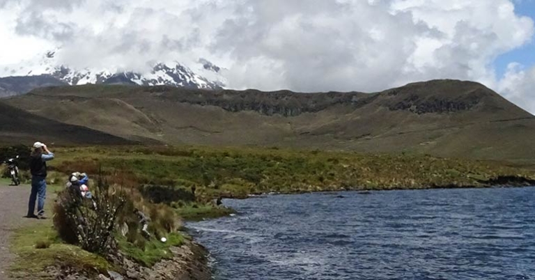 Laguna Mica at Antisana Ecological Reserve