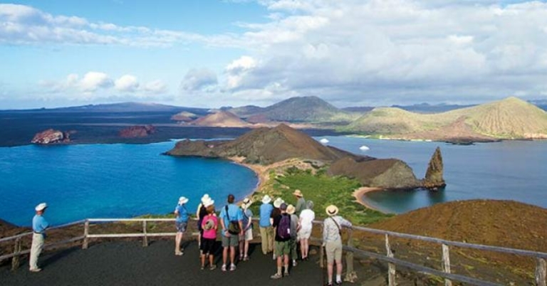 Pinnacle Rock on Bartolomé Island