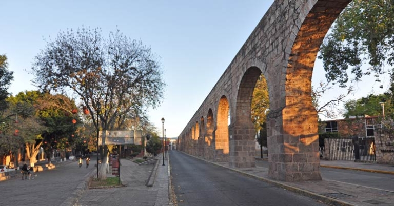 Old Aqueduct in Morelia