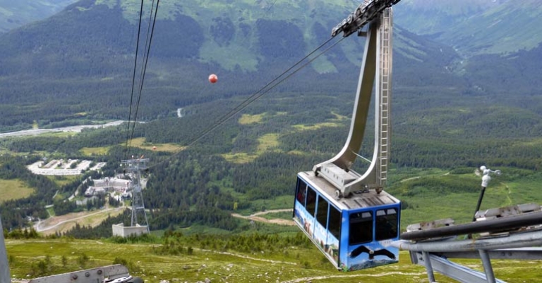 Mount Alyeska aerial tram