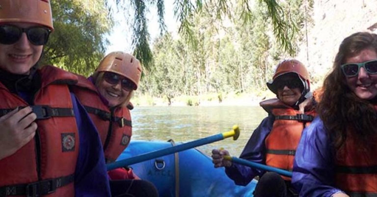 Rafting the Urubamba River, Peru