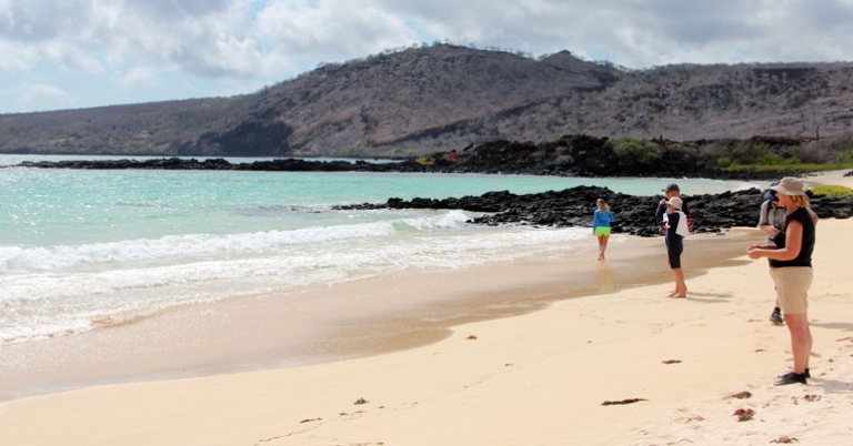 La Picona beach on Floreana Island