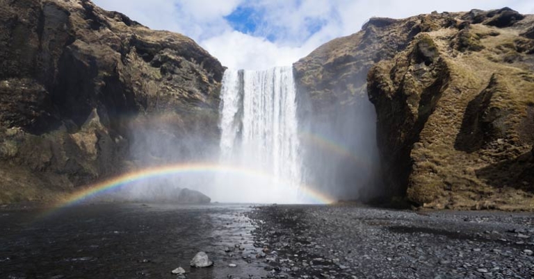 Skógafoss Waterfall