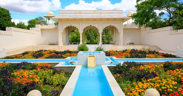 Indian Char Bagh Garden in Hamilton Gardens