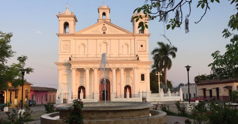 Church of Santa Lucía in Suchitoto