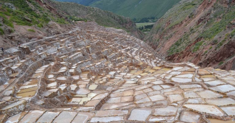 The salt mines at Maras