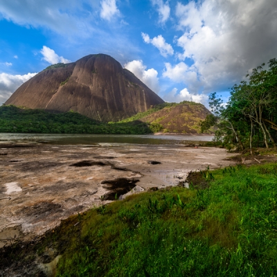 Amazon landscapes of Cerros de Mavecure in Guainía, Colombia