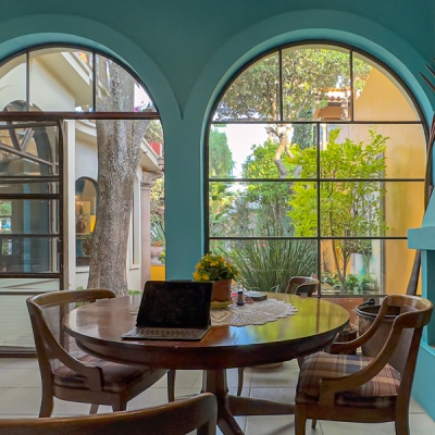 The interior of Piedras Jewelry Studio in San Miguel de Allende, Mexico