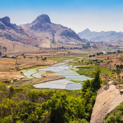 Views of Anja Community Reserve in Madagascar