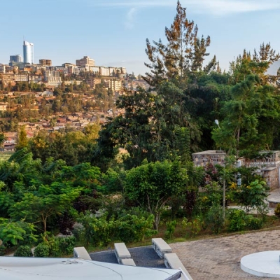 view of a city in the distance