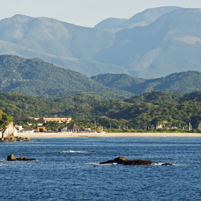 Coastal views of Huatulco, Mexico