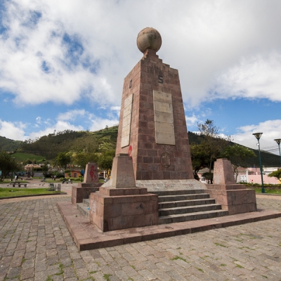 Middle of the World Monument in Ecuador