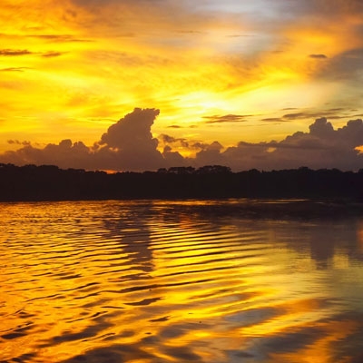 Napo River Sunset
