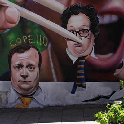 Street art in Santiago