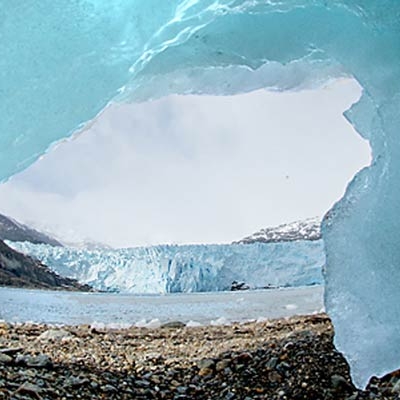 Glacial ice