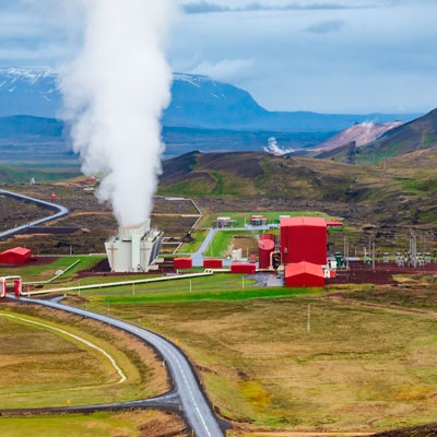 Krafla Geothermal Power Plant