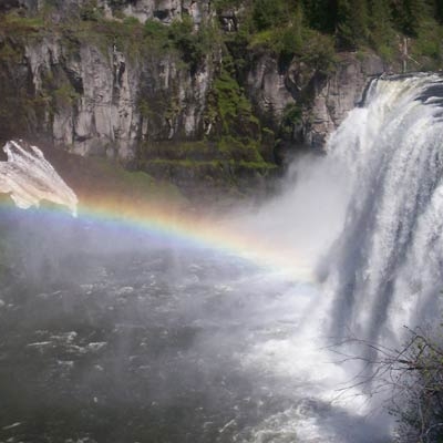 Upper Mesa Falls on the Snake River