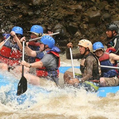 Whitewater rafting on the Sarapiqui River