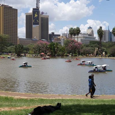 Uhuru Park in Nairobi