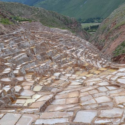 The salt mines at Maras