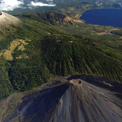 Izalco and Santa Ana Volcanoes