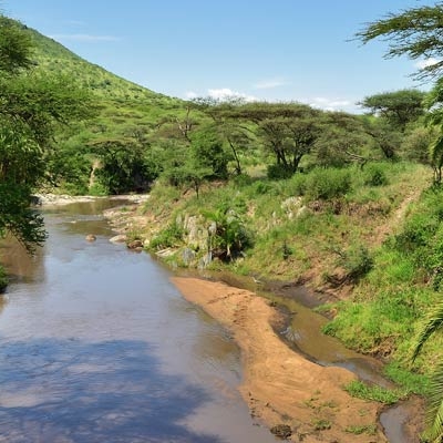 River in the Serengeti