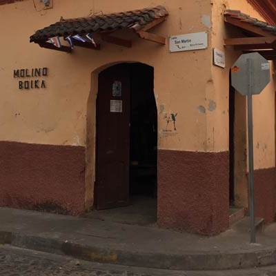 Street corner in Suchitoto